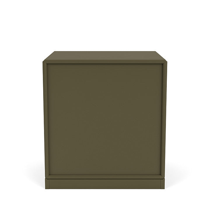 Montana Dream Nightstand With 3 Cm Plinth, Oregano Green