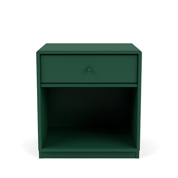 Montana Dream Nightstand With 3 Cm Plinth, Pine Green