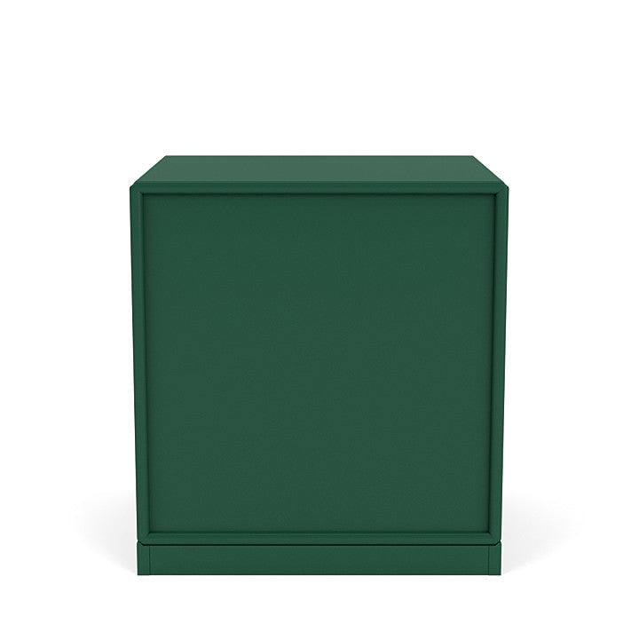 Montana Dream Nightstand With 3 Cm Plinth, Pine Green