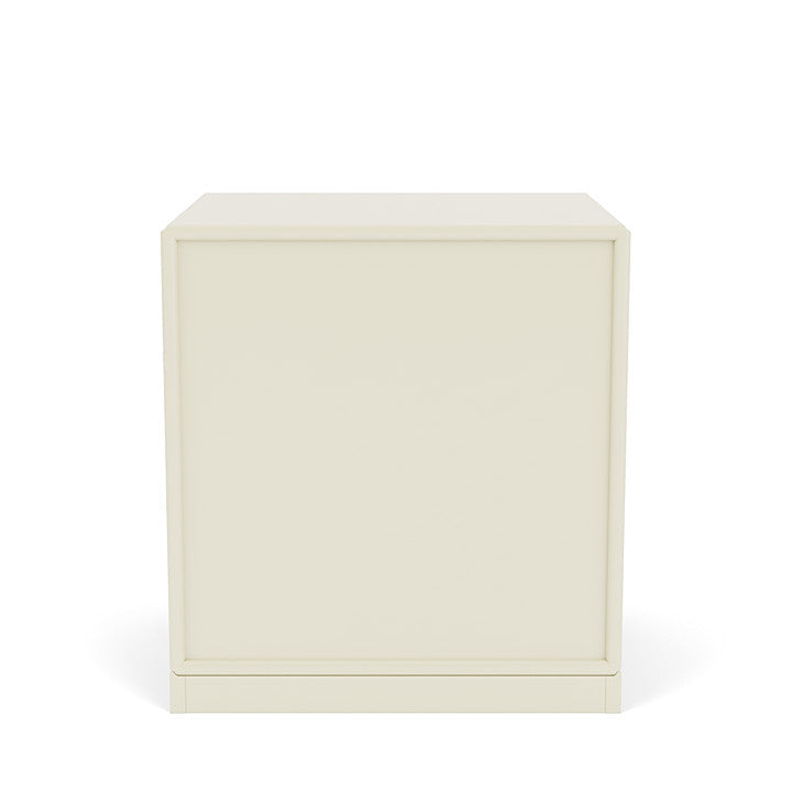 Montana Dream Nightstand With 3 Cm Plinth, Vanilla White