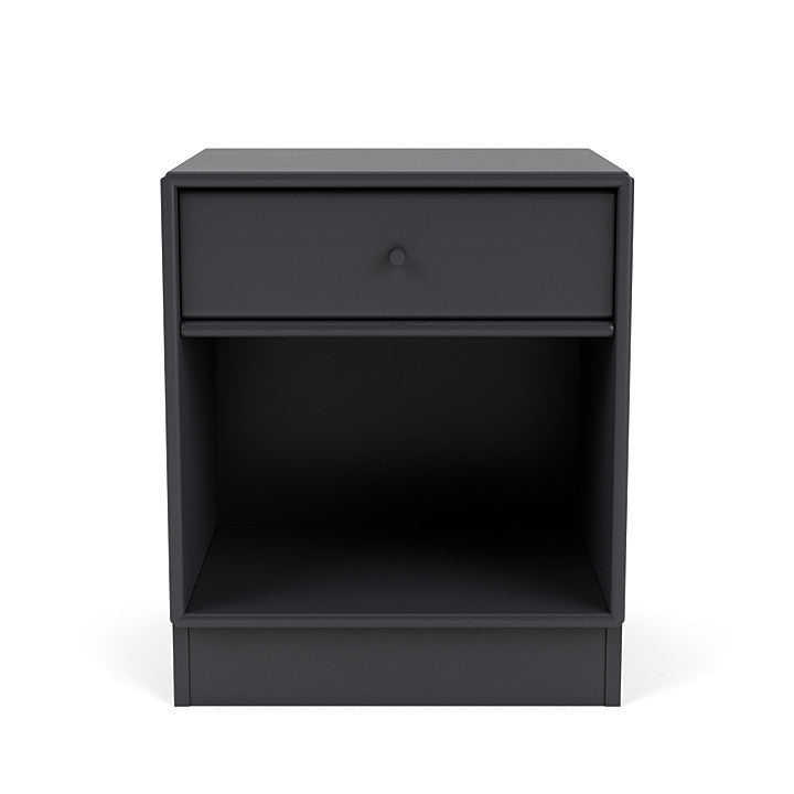 Montana Dream Nightstand With 7 Cm Plinth, Anthracite