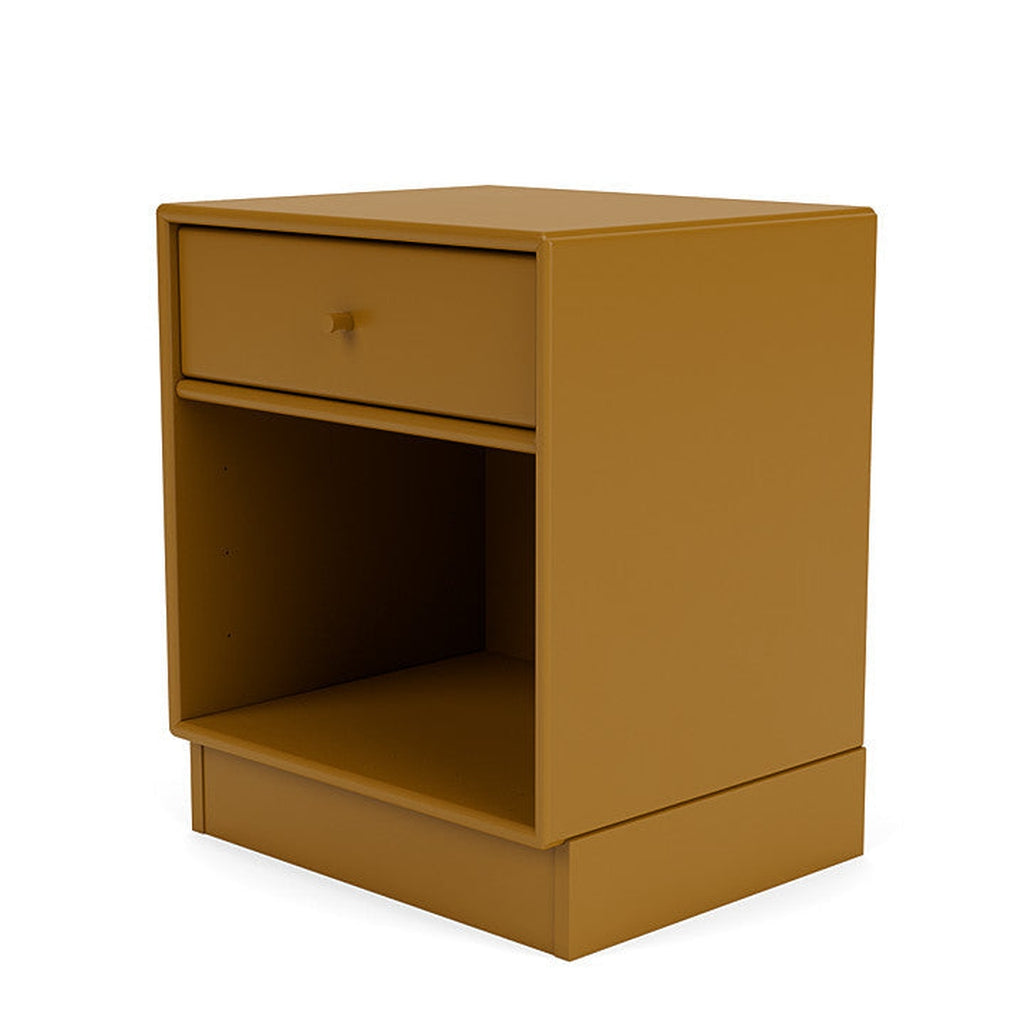 Montana Dream Nightstand With 7 Cm Plinth, Amber Yellow