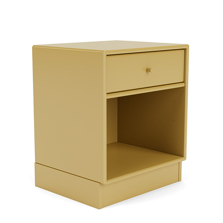 Montana Dream Nightstand With 7 Cm Plinth, Cumin Yellow