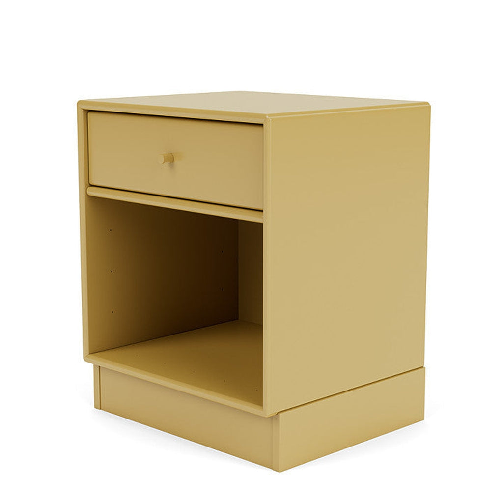 Montana Dream Nightstand With 7 Cm Plinth, Cumin Yellow