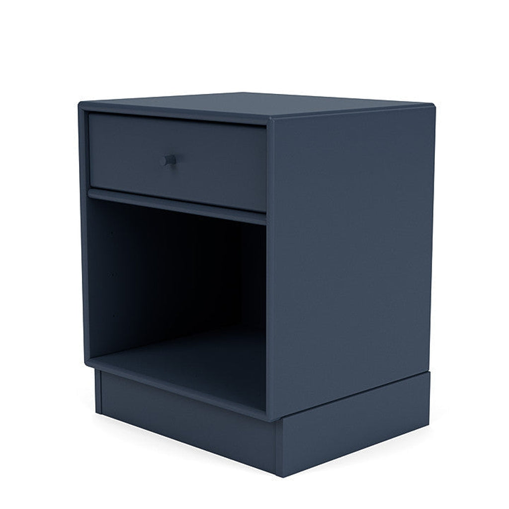 Montana Dream Nightstand With 7 Cm Plinth, Juniper Blue