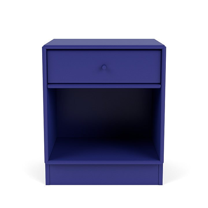 Montana Dream Nightstand With 7 Cm Plinth, Monarch Blue