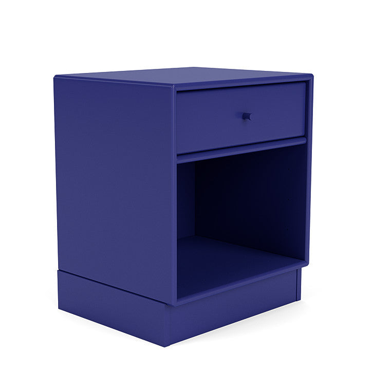 Montana Dream Nightstand With 7 Cm Plinth, Monarch Blue