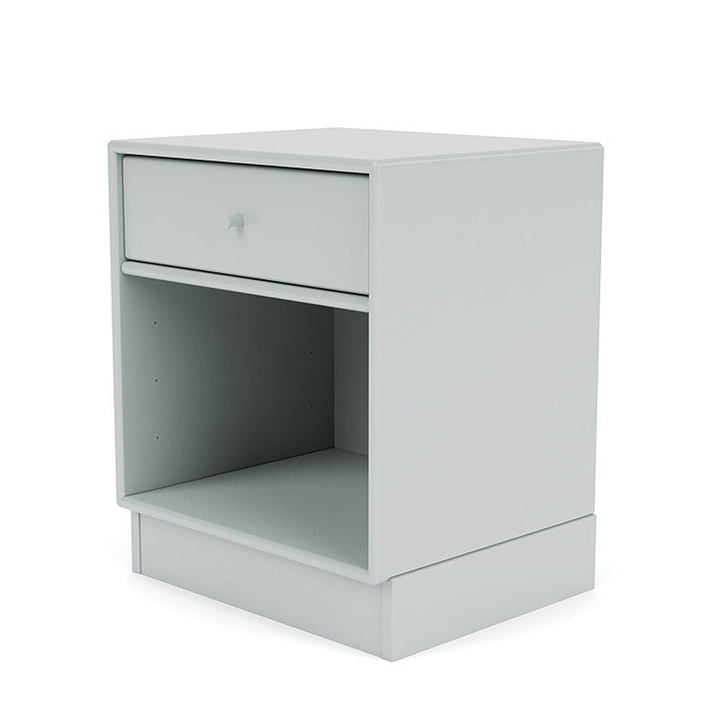 Montana Dream Nightstand With 7 Cm Plinth, Oyster Grey