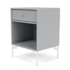 Montana Dream Nightstand With Legs, Fjord/Snow White