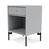 Montana Dream Nightstand With Legs, Fjord/Black