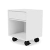 Montana Dream Nightstand With Castors, New White