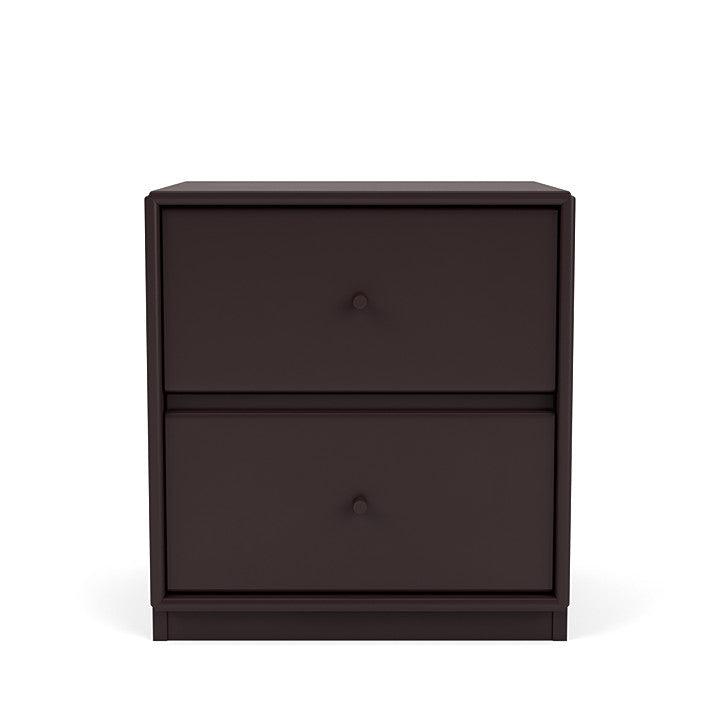 Montana Drift Drawer Module With 3 Cm Plinth, Balsamic Brown