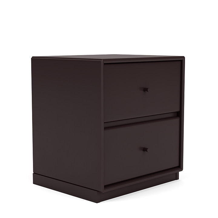 Montana Drift Drawer Module With 3 Cm Plinth, Balsamic Brown