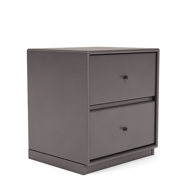 Montana Drift Drawer Module With 3 Cm Plinth, Coffee Brown