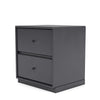 Montana Drift Drawer Module With 3 Cm Plinth, Carbon Black