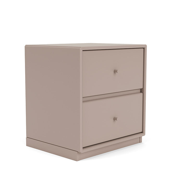 Montana Drift Drawer Module With 3 Cm Plinth, Mushroom Brown