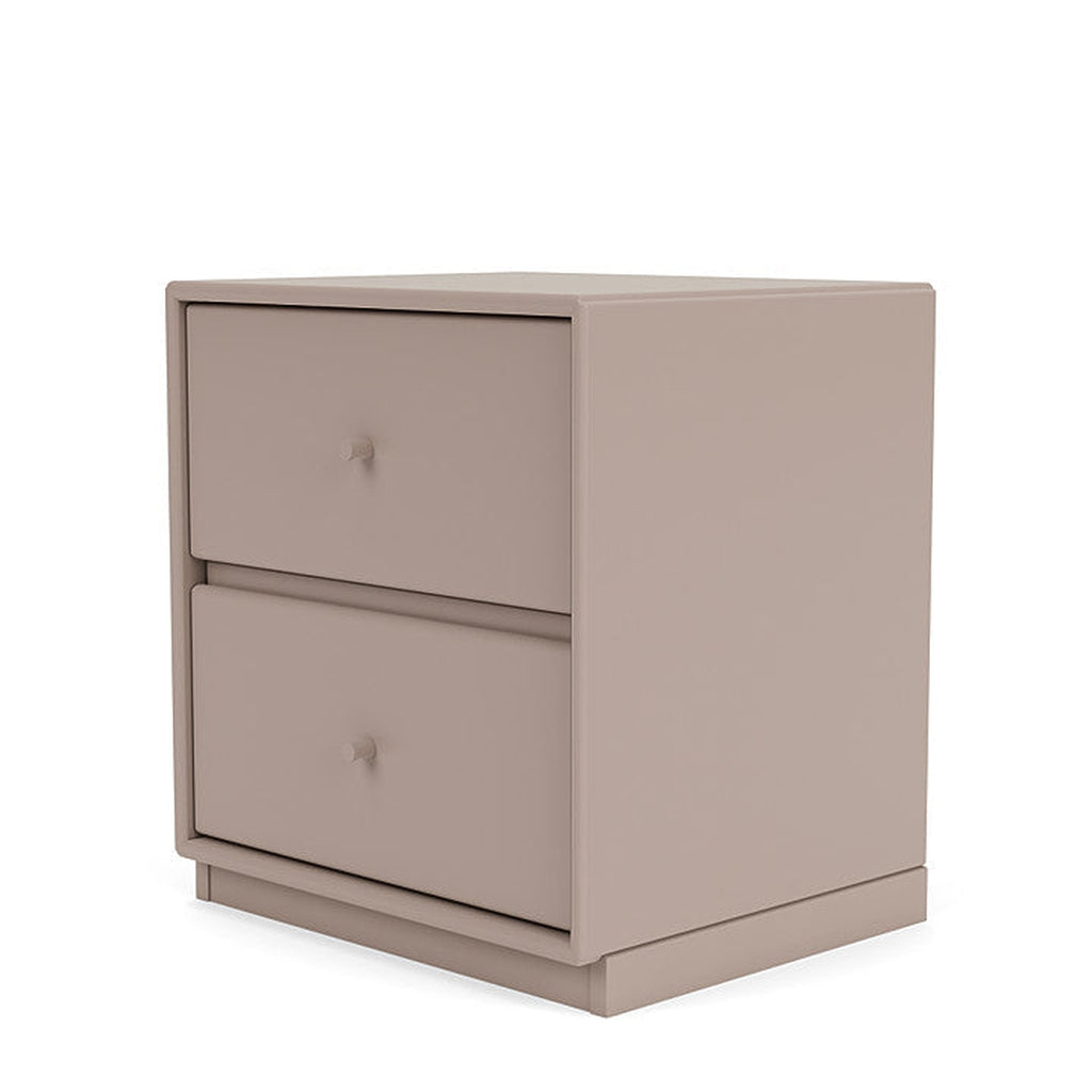 Montana Drift Drawer Module With 3 Cm Plinth, Mushroom Brown