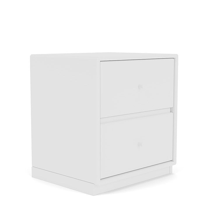 Montana Drift Drawer Module With 3 Cm Plinth, New White