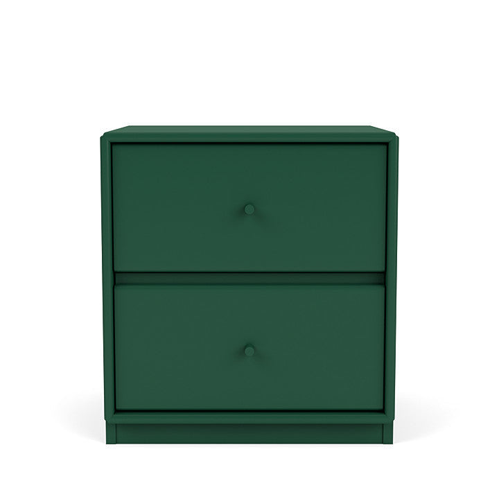 Montana Drift Drawer Module With 3 Cm Plinth, Pine Green