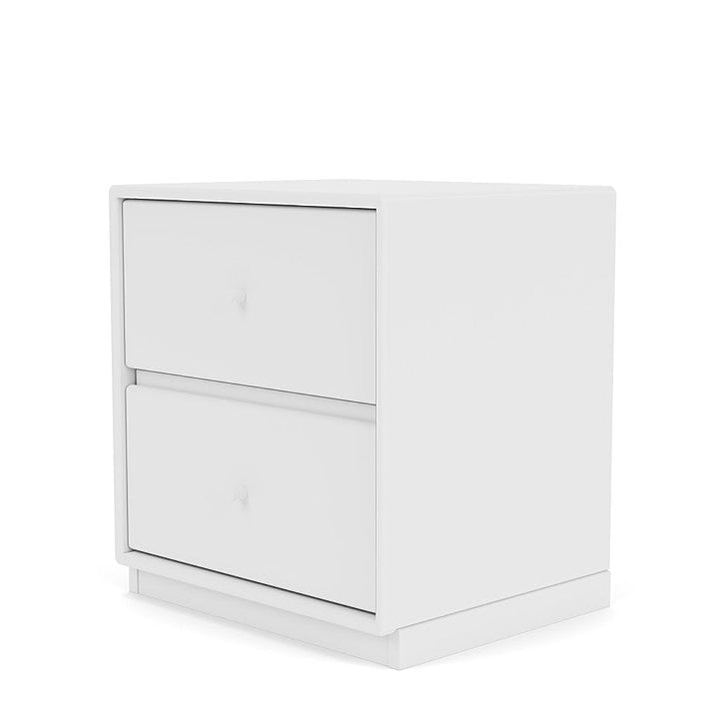 Montana Drift Drawer Module With 3 Cm Plinth, Snow White