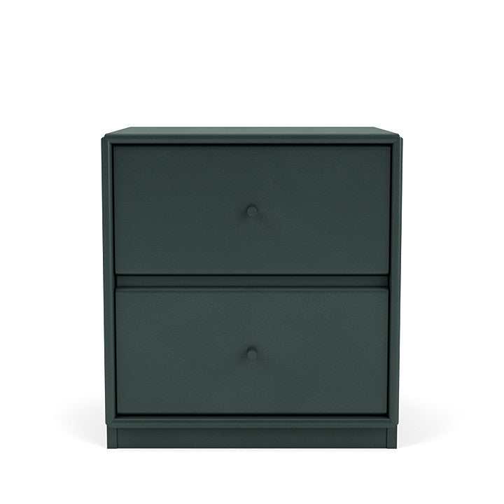 Montana Drift Drawer Module With 3 Cm Plinth, Black Jade