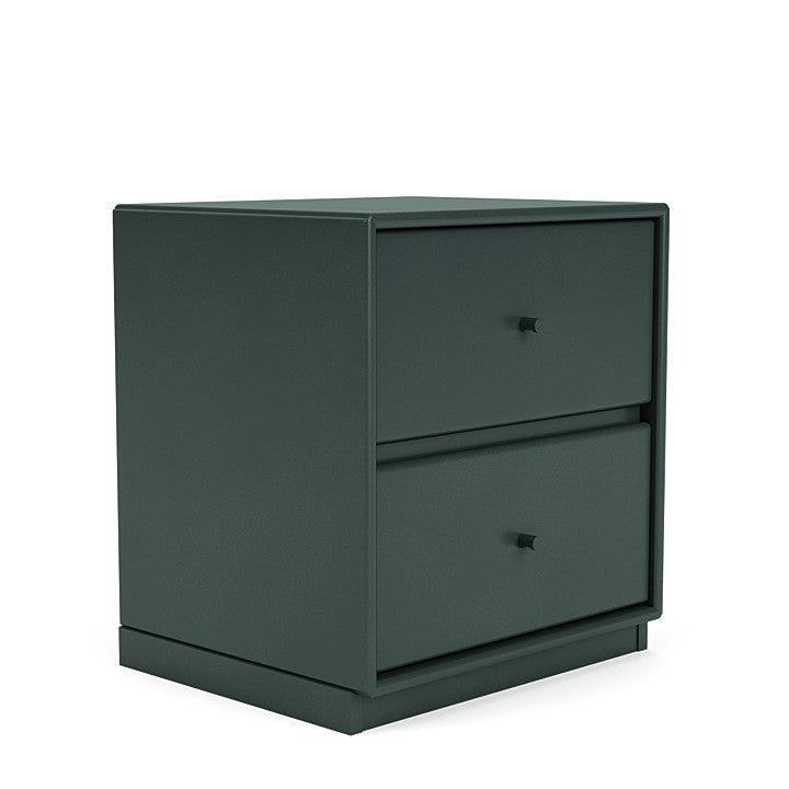 Montana Drift Drawer Module With 3 Cm Plinth, Black Jade