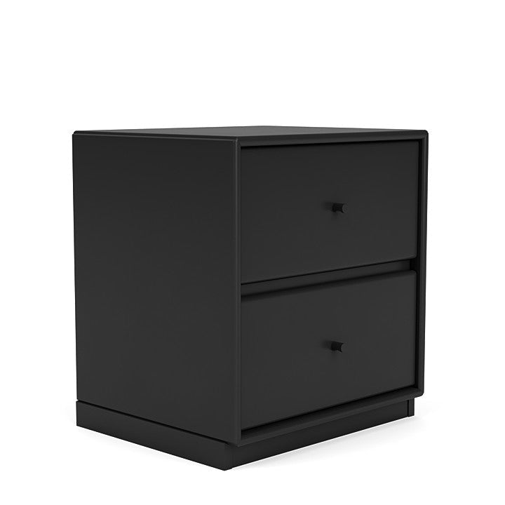 Montana Drift Drawer Module With 3 Cm Plinth, Black