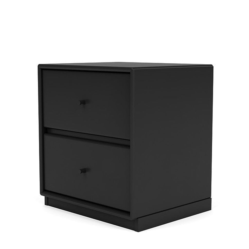 Montana Drift Drawer Module With 3 Cm Plinth, Black