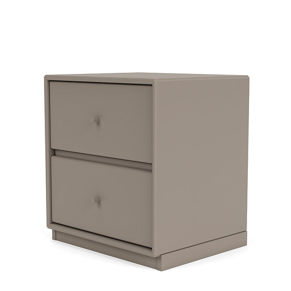 Montana Drift Drawer Module With 3 Cm Plinth, Truffle Grey