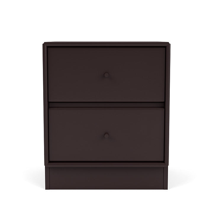 Montana Drift Drawer Module With 7 Cm Plinth, Balsamic Brown