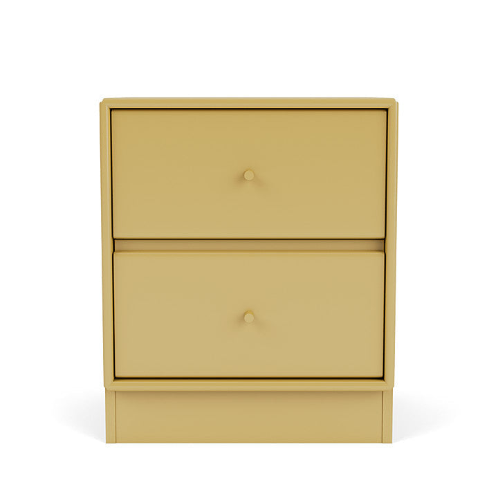 Montana Drift Drawer Module With 7 Cm Plinth, Cumin Yellow