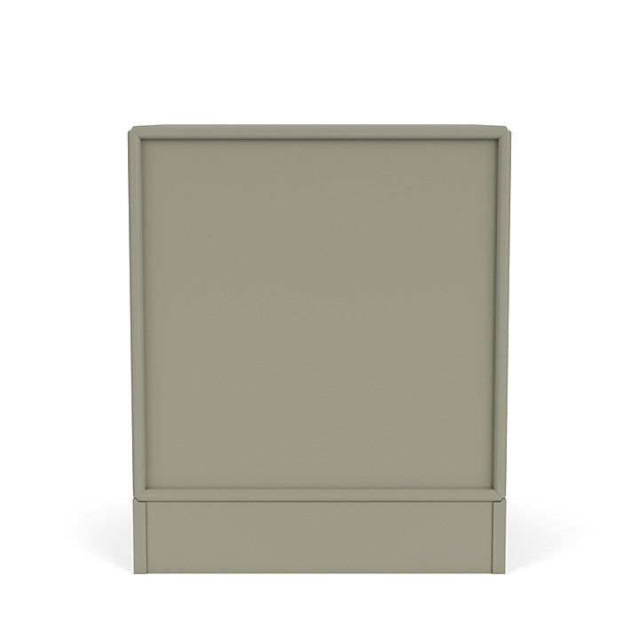 Montana Drift Drawer Module With 7 Cm Plinth, Fennel Green