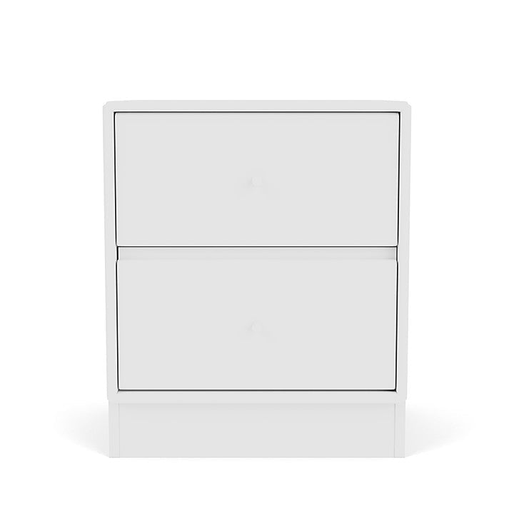 Montana Drift Drawer Module With 7 Cm Plinth, New White