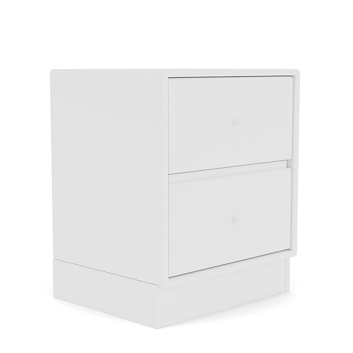 Montana Drift Drawer Module With 7 Cm Plinth, New White