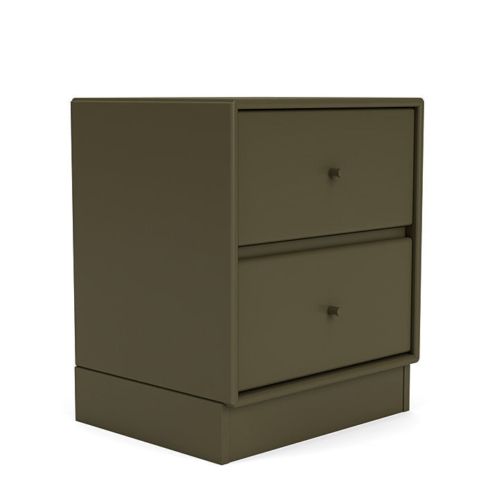 Montana Drift Drawer Module With 7 Cm Plinth, Oregano Green