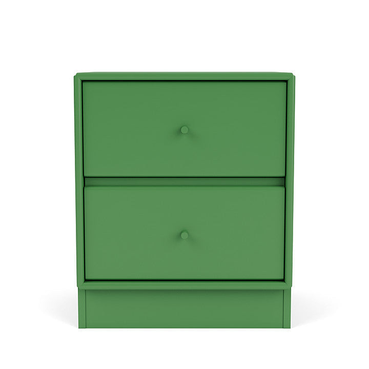 Montana Drift Drawer Module With 7 Cm Plinth, Parsley Green