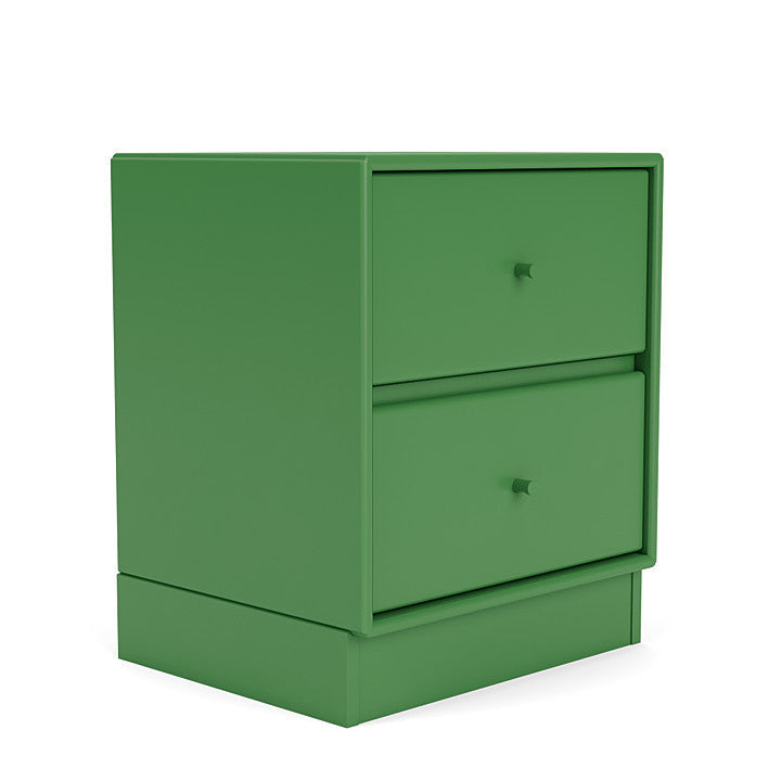 Montana Drift Drawer Module With 7 Cm Plinth, Parsley Green