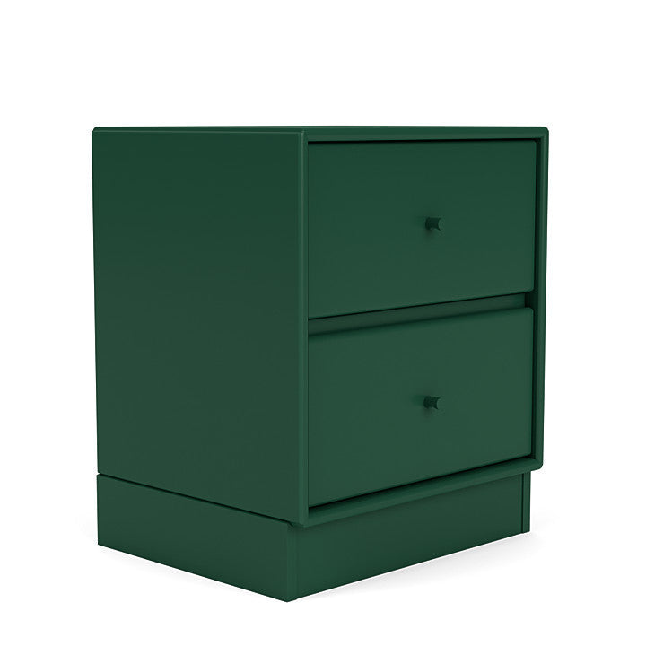 Montana Drift Drawer Module With 7 Cm Plinth, Pine Green