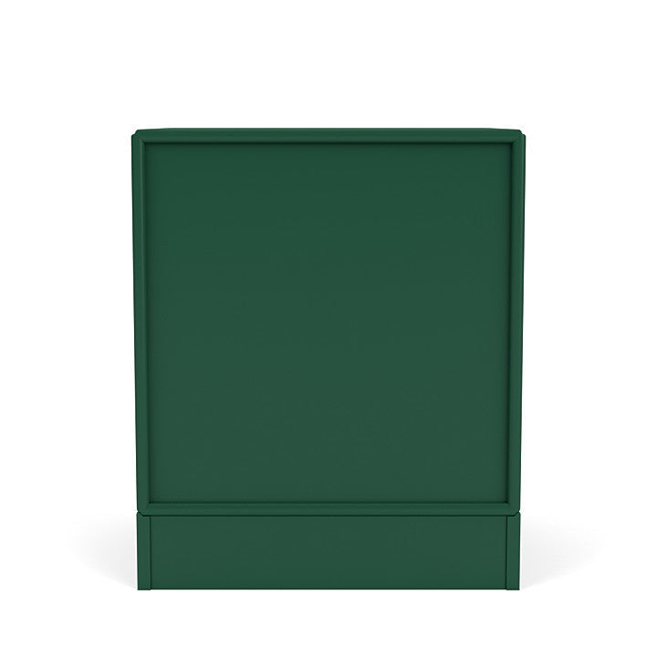 Montana Drift Drawer Module With 7 Cm Plinth, Pine Green