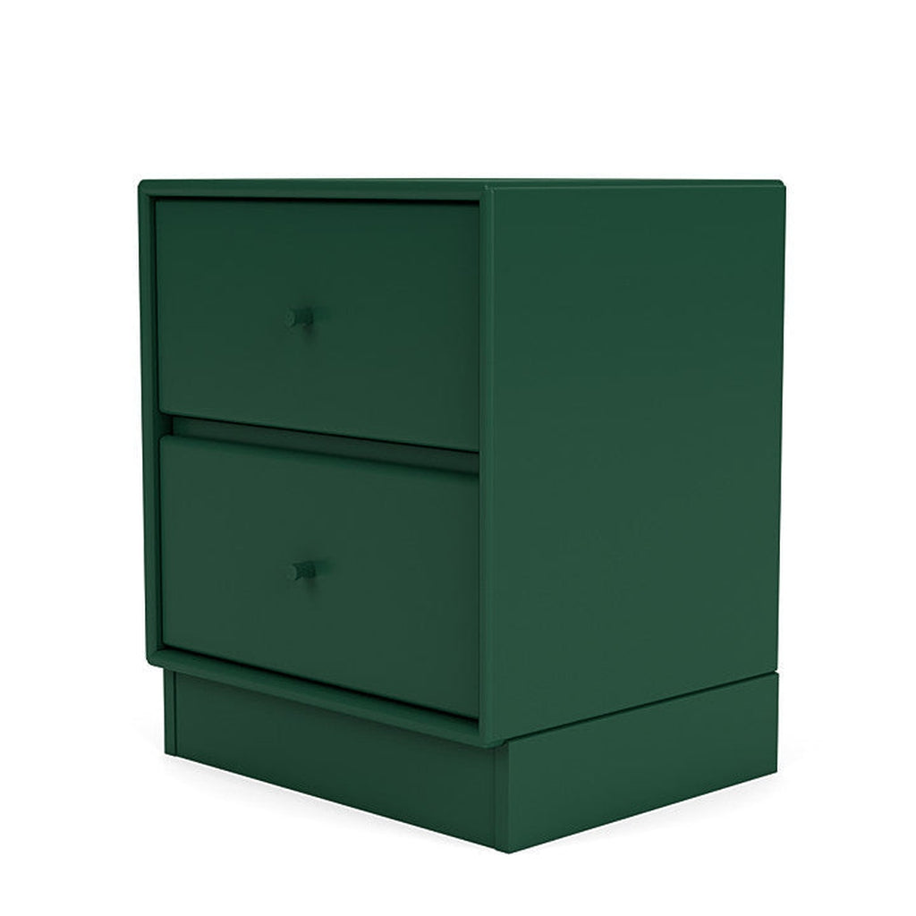 Montana Drift Drawer Module With 7 Cm Plinth, Pine Green