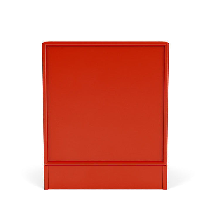 Montana Drift Drawer Module With 7 Cm Plinth, Rosehip Red