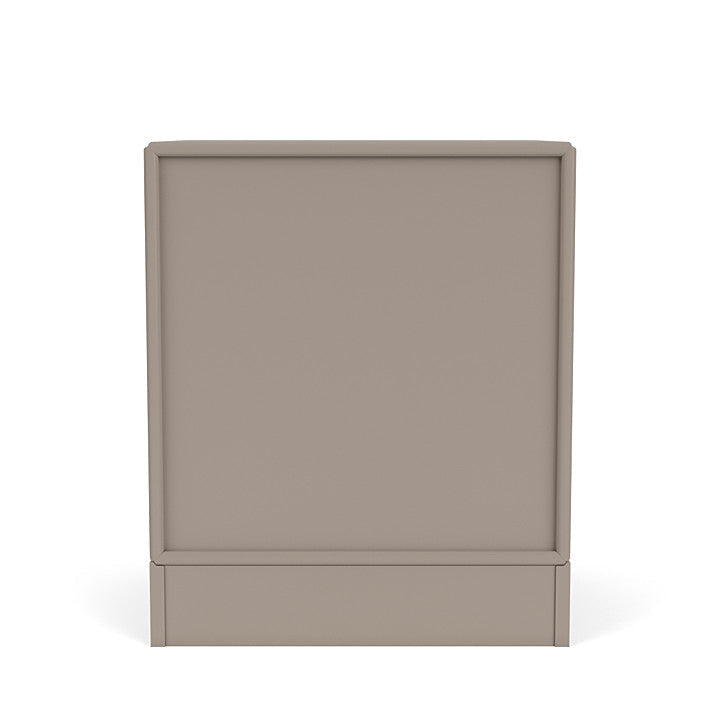 Montana Drift Drawer Module With 7 Cm Plinth, Truffle Grey