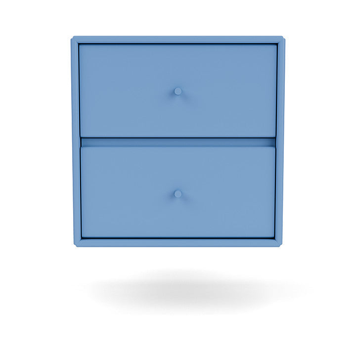 Montana Drift Drawer Module With Suspension Rail, Azure Blue