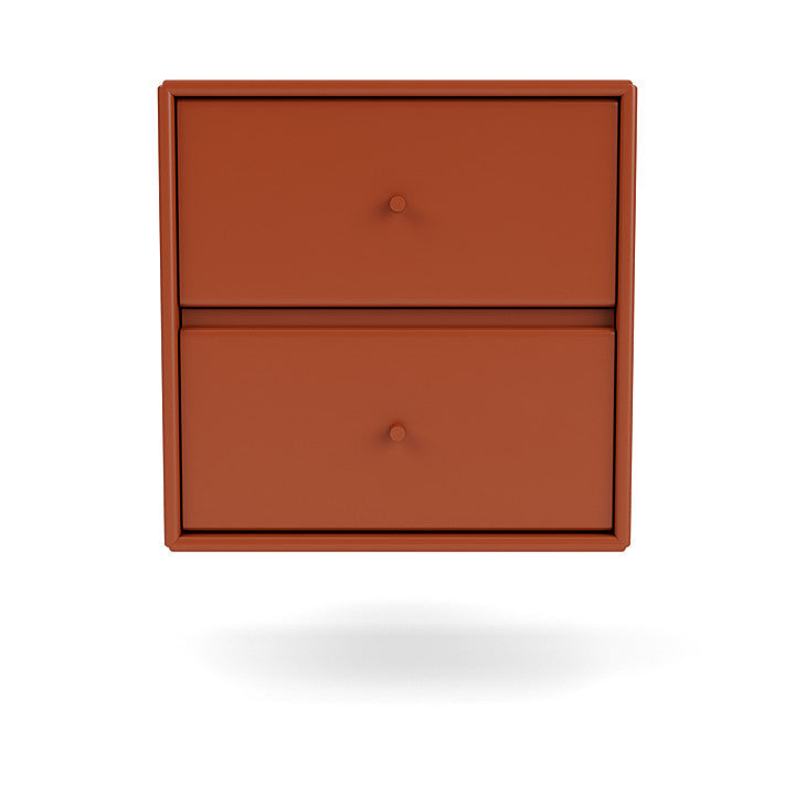 Montana Drift Drawer Module With Suspension Rail, Hokkaido Brown