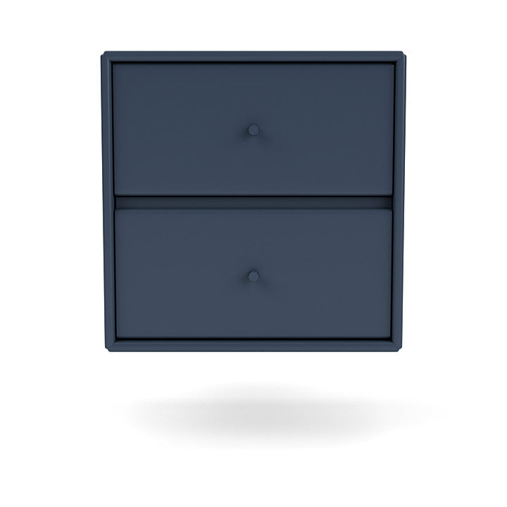 Montana Drift Drawer Module With Suspension Rail, Juniper Blue