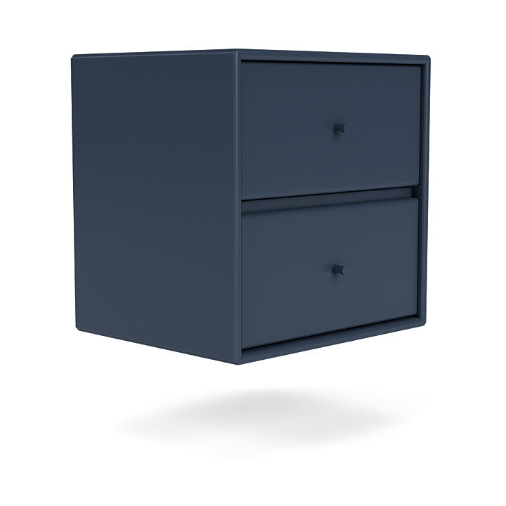 Montana Drift Drawer Module With Suspension Rail, Juniper Blue