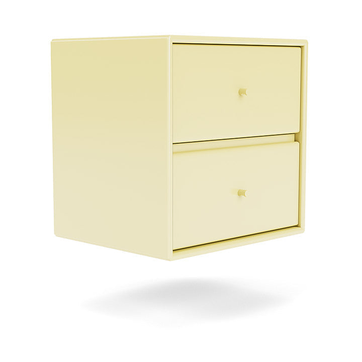 Montana Drift Drawer Module With Suspension Rail, Chamomile Yellow