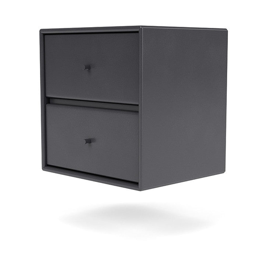 Montana Drift Drawer Module With Suspension Rail, Carbon Black