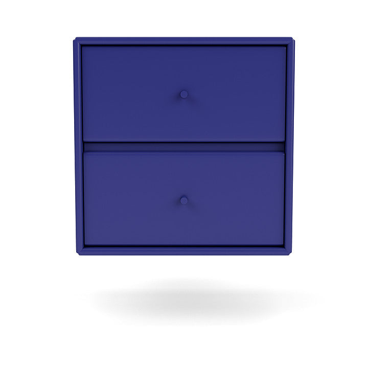 Montana Drift Drawer Module With Suspension Rail, Monarch Blue