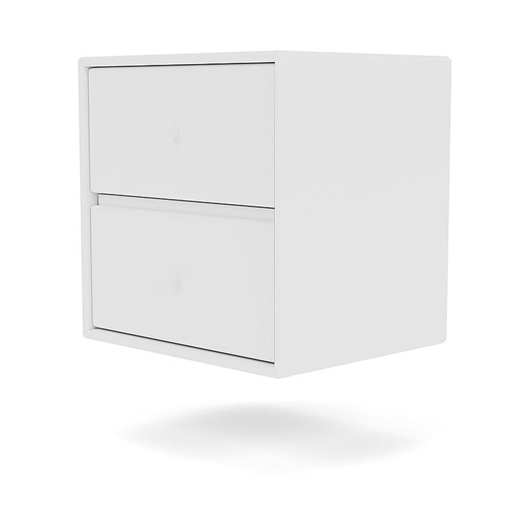 Montana Drift Drawer Module With Suspension Rail, New White